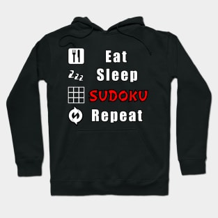 Eat Sleep SUDOKU Repeat Hoodie